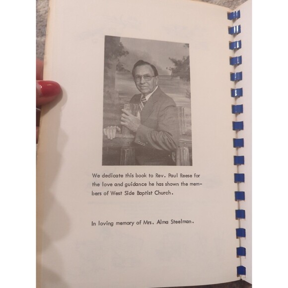 West Side Baptist Church Cookbook Spiral 1984 Winston-Salem, NC Southern - Picture 3 of 16